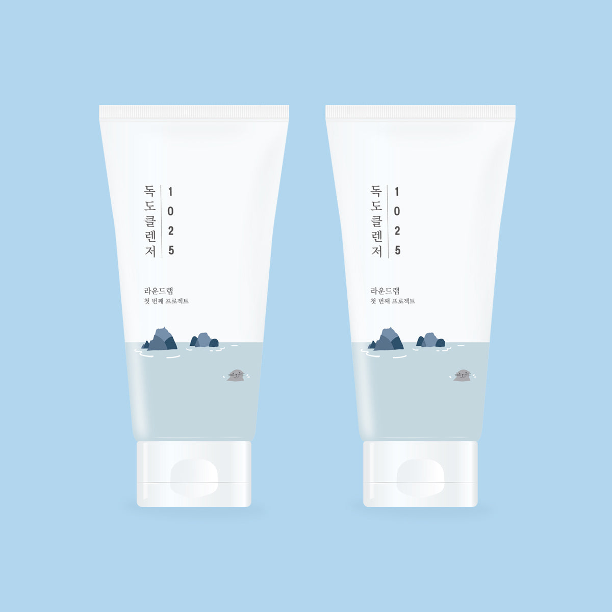 ROUND LAB 1025 Dokdo Cleanser 150ml l Set of 2