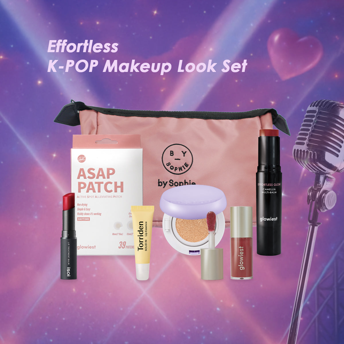 by Sophie Monthly K-Beauty Trends Set  (Effortless K-POP Makeup Look)