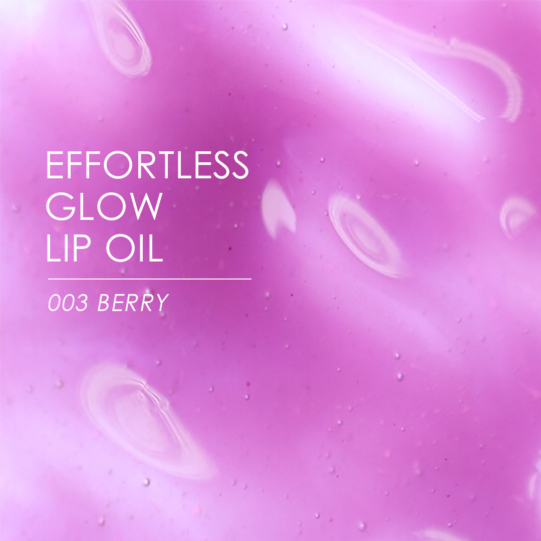 glowiest Effortless Glow Lip Oil - 003 Berry (0.17 fl.oz.) l Set of 2