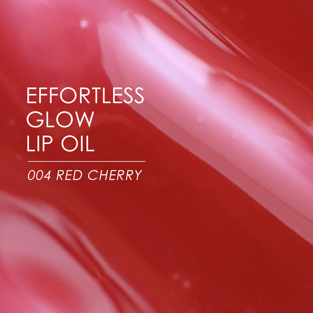 glowiest Effortless Glow Lip Oil Red Cherry 0.22 oz Set of 2