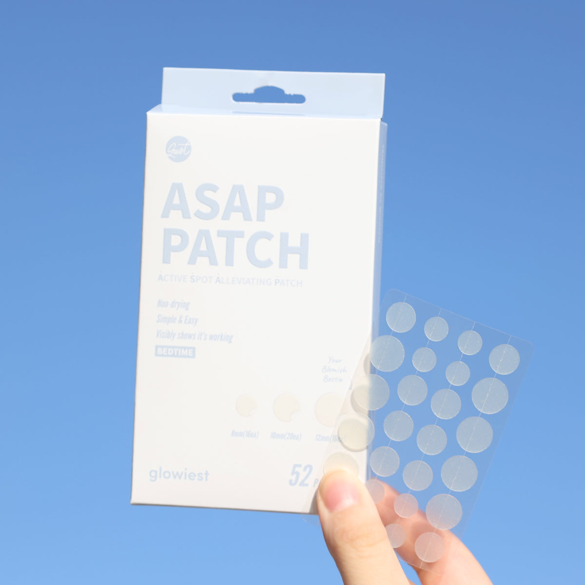 glowiest ASAP Patch Bedtime 52 Patches l Set of 2 (104 patches)