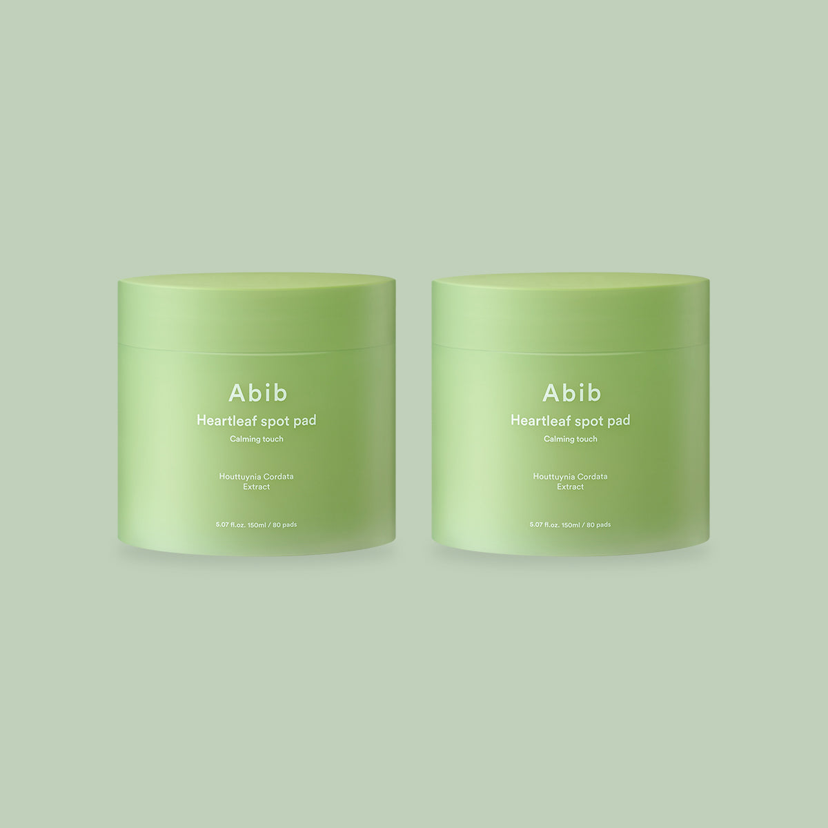 Abib Heartleaf Spot Pad Calming Touch 150ml (160 pads) l Set of 2