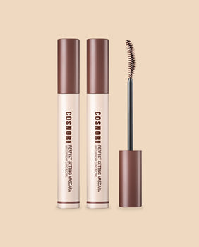 Product Image for COSNORI Perfect Setting Mascara Waterproof Long&Curl 02 Cozy Brown (7ml) l Set of 2