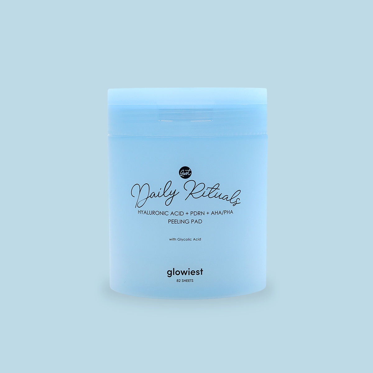 glowiest Daily Rituals Hyaluronic Acid + PDRN + AHA/PHA Peeling Pad