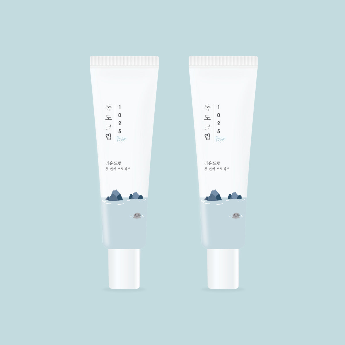 ROUND LAB 1025 Dokdo Eye Cream 1.01 oz. l Set of 2