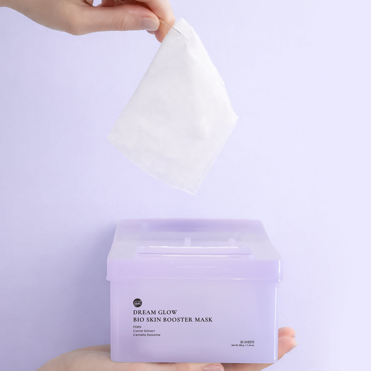 glowiest Dream Glow Bio Skin Booster Mask (PDRN + Caviar Extract + Centella Exosome)