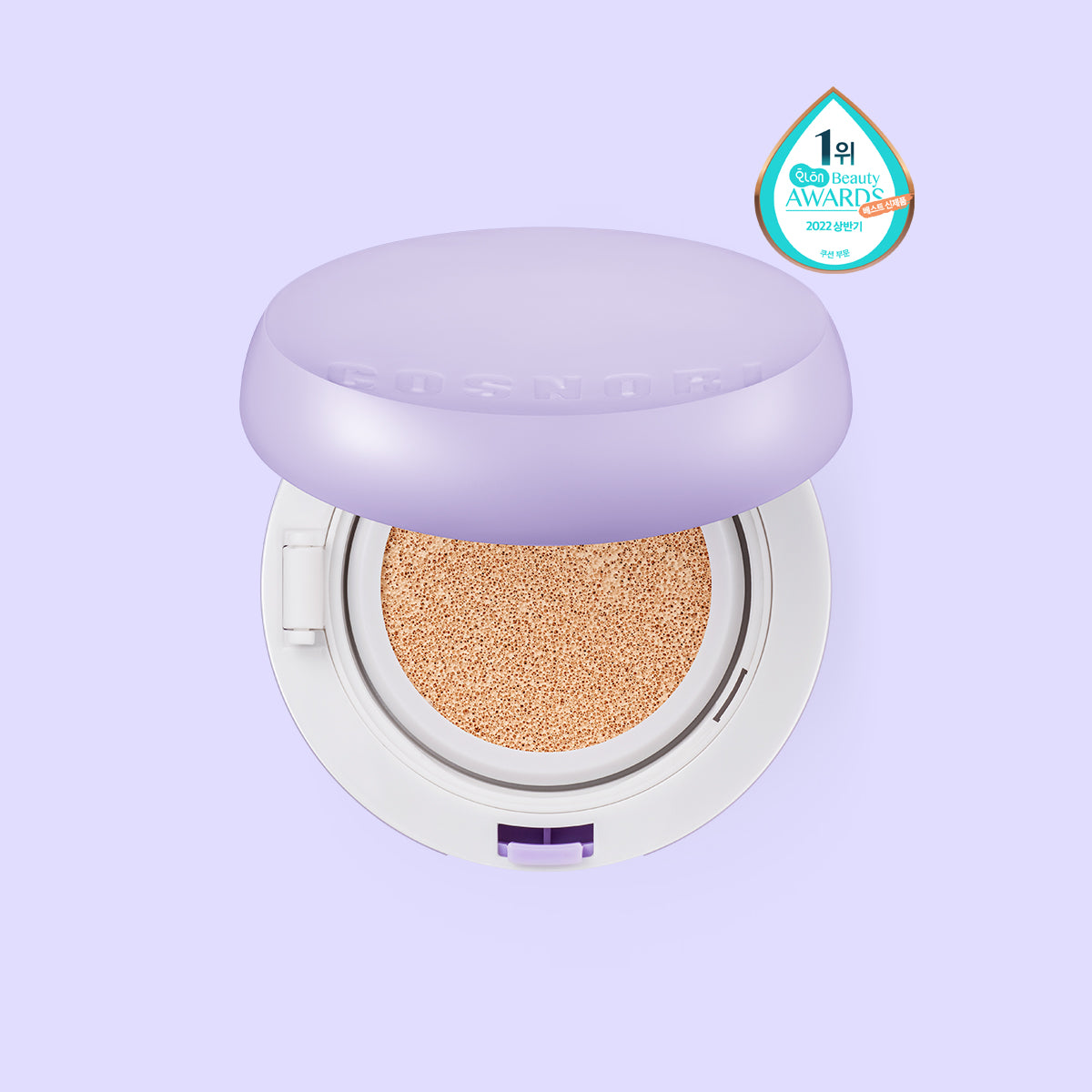 COSNORI Panthenol Vegan Glow Cushion 01. Ivory