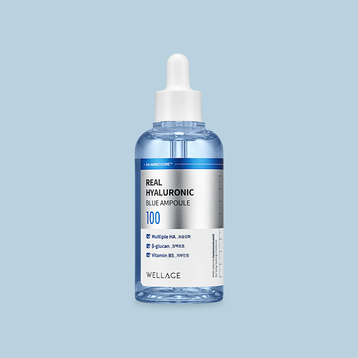 WELLAGE Real Hyaluronic Blue Ampoule 75mL