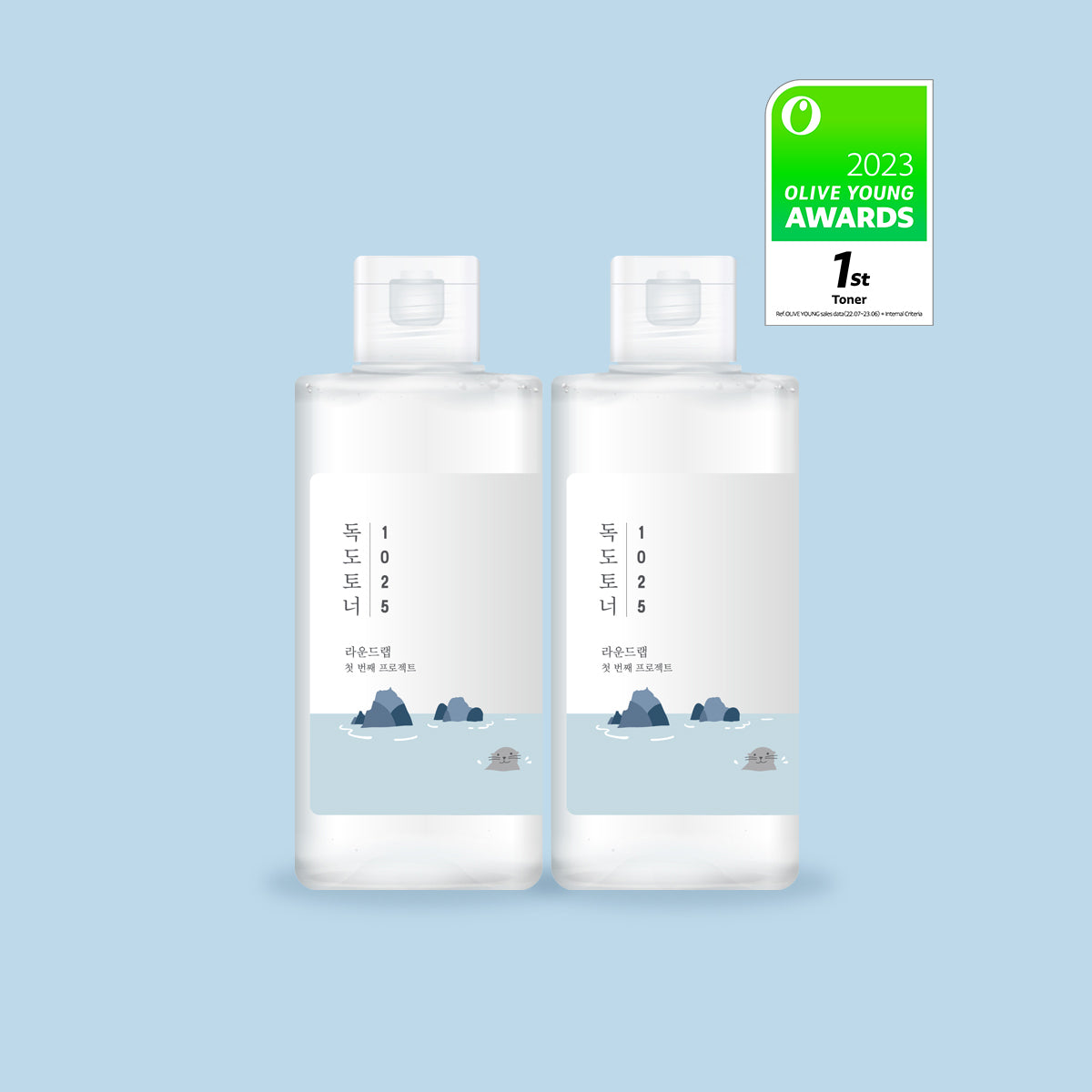 ROUND LAB 1025 Dokdo Toner 6.76 oz l Set of 2