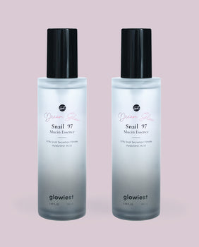 Product Image for glowiest Dream Glow Snail 97 Mucin Essence 100ml l Set of 2