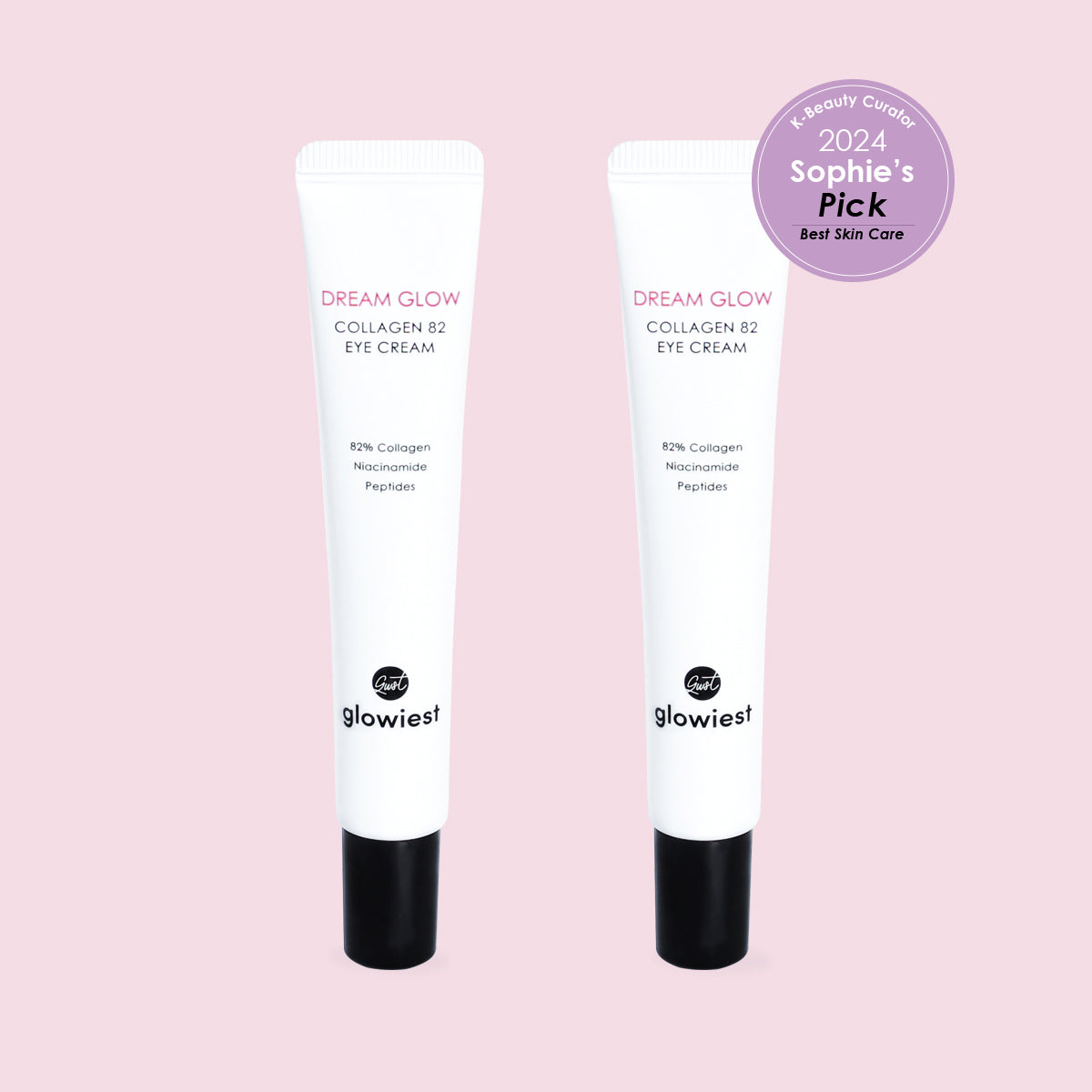 glowiest Dream Glow Collagen 82 Eye Cream 20g l Set of 2