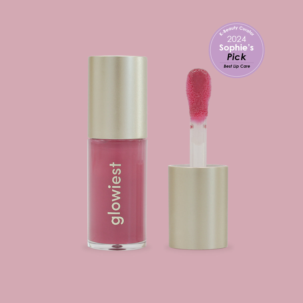 glowiest Dream Glow Tinted Lip Oil - 001 Muted Berry