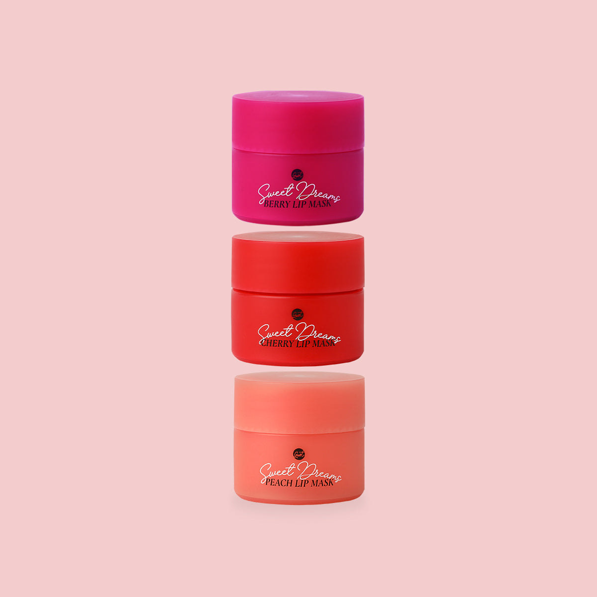 glowiest Sweet Dreams Mini Lip Mask 5g - Set of 3 (Berry, Peach, Cherry)