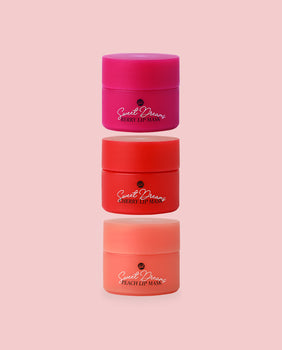 Product Image for glowiest Sweet Dreams Mini Lip Mask 5g - Set of 3 (Berry, Peach, Cherry)