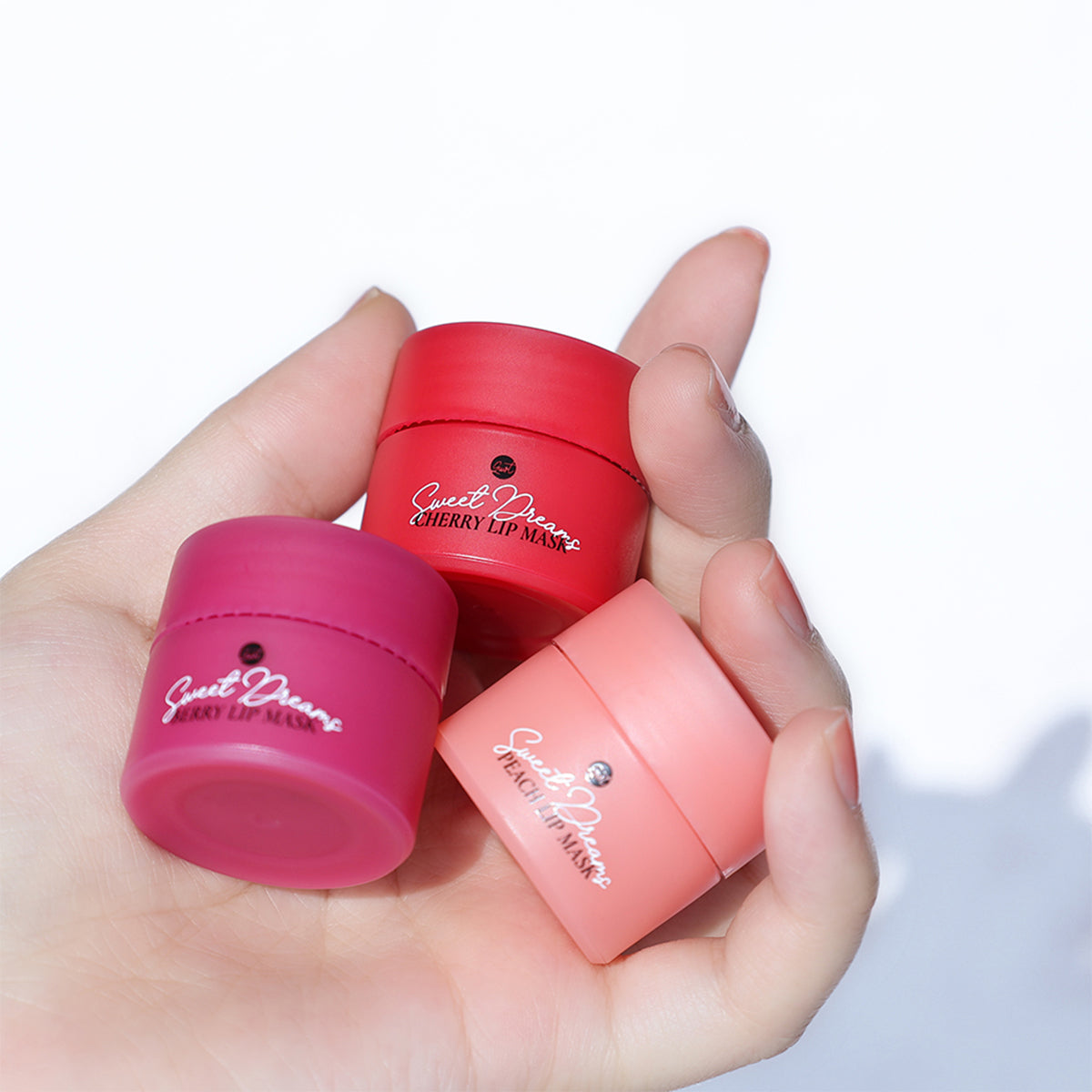 glowiest Sweet Dreams Mini Lip Mask 5g - Set of 3 (Berry, Peach, Cherry)