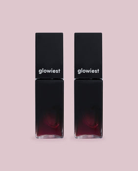 Product Image for glowiest Effortless Glow Lip Oil - 001 Red Rose (0.17 fl.oz.) l Set of 2