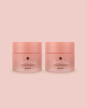 Product Image for glowiest Sweet Dreams Peach Lip Mask 0.70 oz - Set of 2
