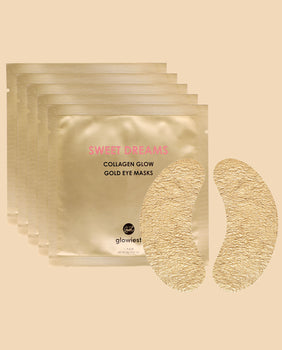 Product Image for glowiest Sweet Dreams Collagen Glow Gold Eye Mask - Set of 5